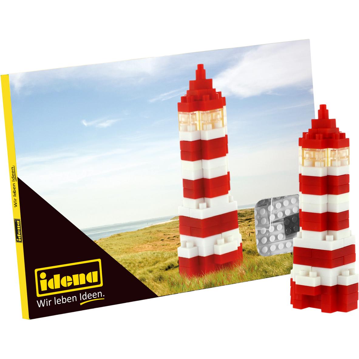 Thumbnail - Idena Minibausteine Postkarte Leuchtturm