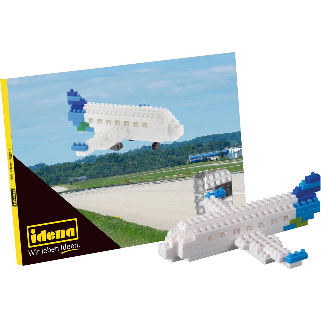 Idena Minibausteine Postkarte Flugzeug