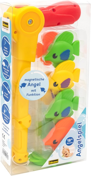 Actual product image Idena Fishing set magnetic 8 pieces