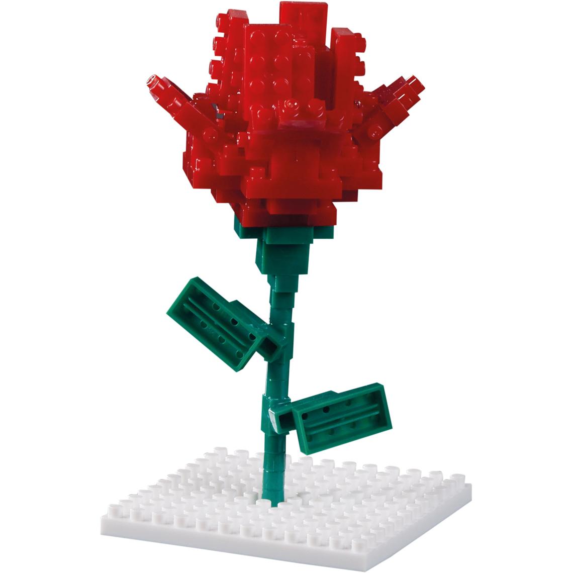 Thumbnail - Idena Minibausteine Postkarte Rose