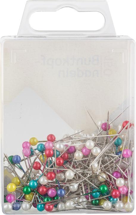 Actual product image Idena Round cobblestone needles, 150 pieces, assorted colours