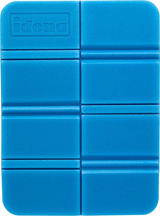 Produktbild Idena Sitzkissen Outdoor 38x28cm hellblau/rot 2er