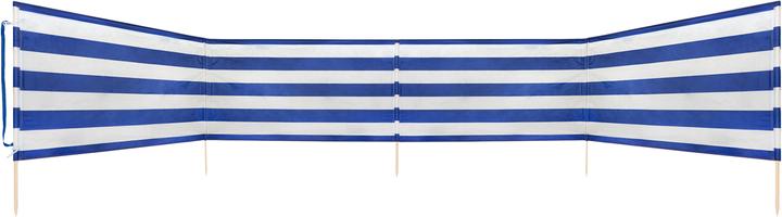 Produktbild Idena Windschutz 600x80cm blau weiss