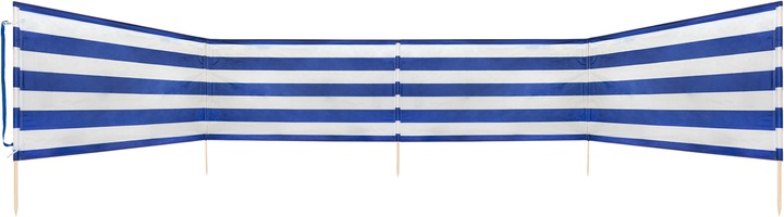 Actual product image Idena Windbreak 600x80cm blue white