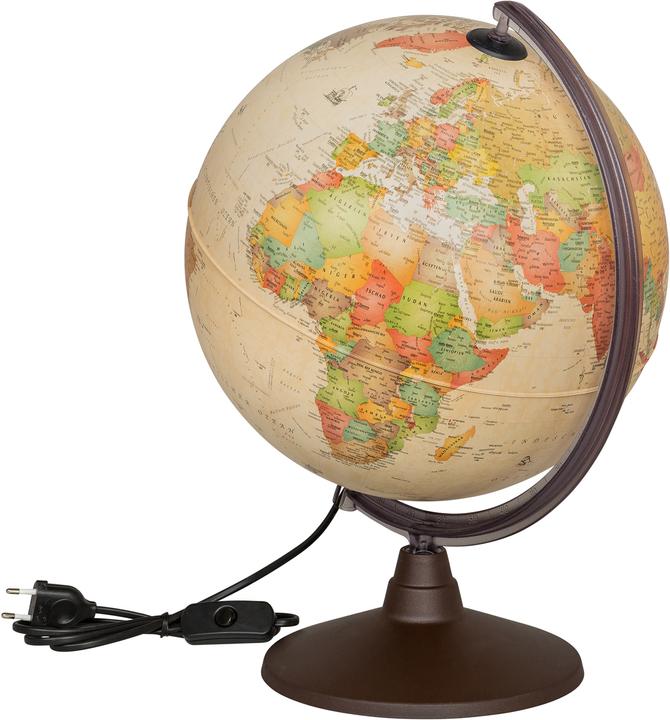 Idena Leuchtglobus Antik Ø 30cm (30 cm)