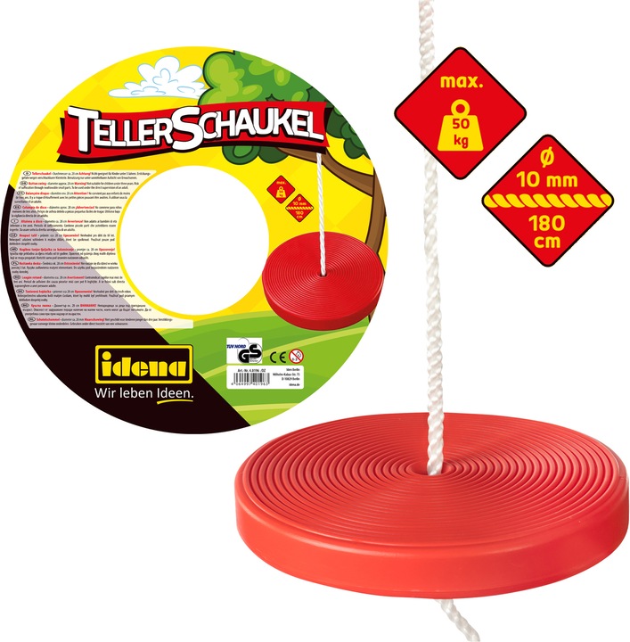 Produktbild Idena Tellerschaukel 28cm TÜV und GS
