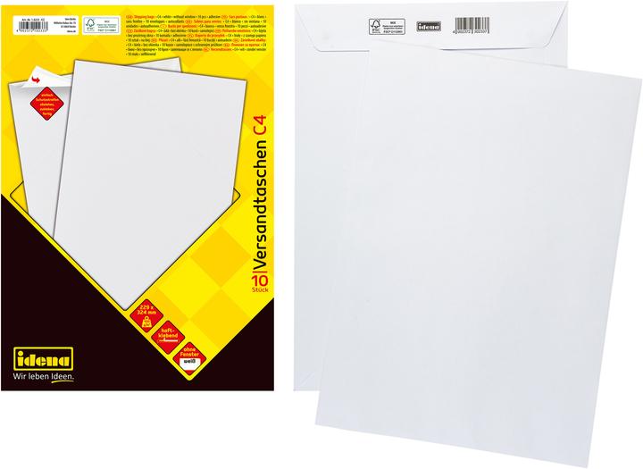 Produktbild Idena VT C4 weiss 100g 10er hk o.F. FSC-Mix (10 x)