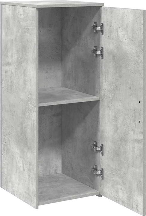 Actual product image vidaXL Storage cupboard concrete grey 40x45x103.5 cm Wood-based cupboard (45 x 40 x 103.50 cm)