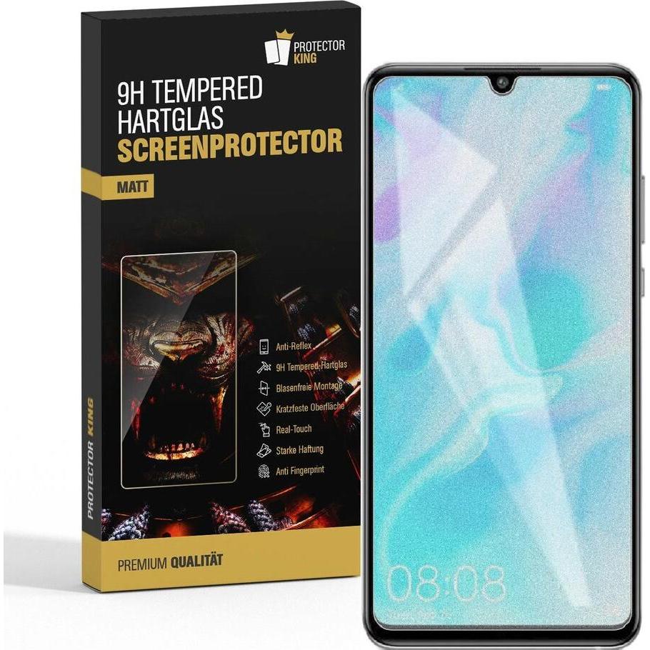 Thumbnail - Protectorking 2x Echtes Tempered 9H Panzerhartglas Matt Entspiegelt (2 Stück, Huawei P30 Lite), Smartphone Schutzfolie, ...