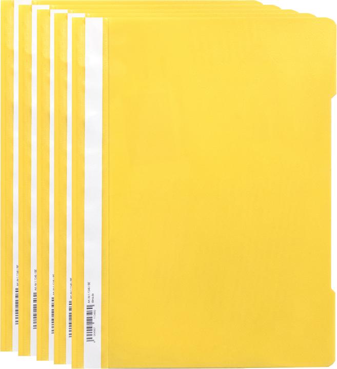 Actual product image Idena Quick file A4 PP 5er Premium yellow (A4, 5x)