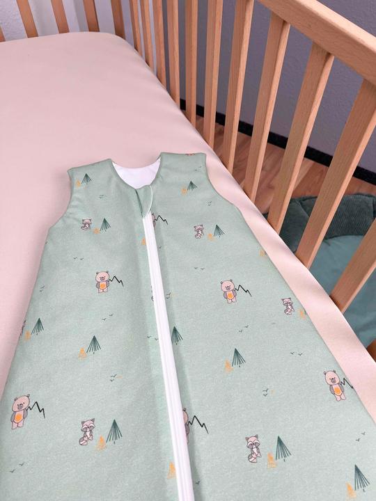 Produktbild Odenwälder Baby-Winterschlafsack wattiert Rainbow Ecru Gr. 110 (110 cm, Ganzjahr)