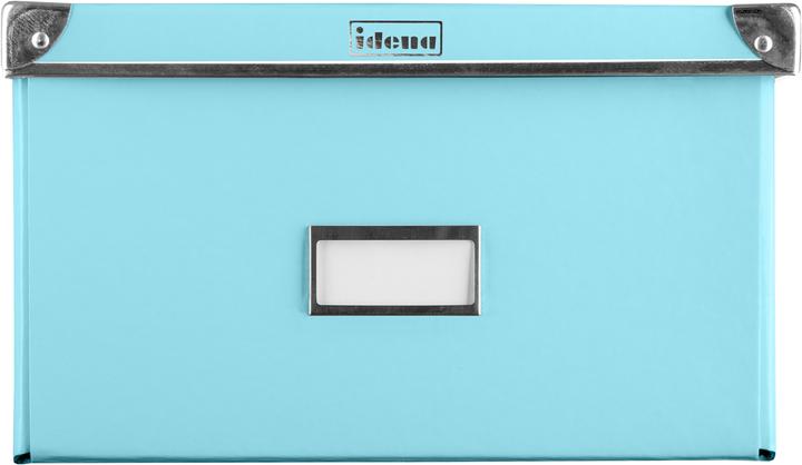 Actual product image Idena Box turquoise 35x28x17cm FSC-Rec
