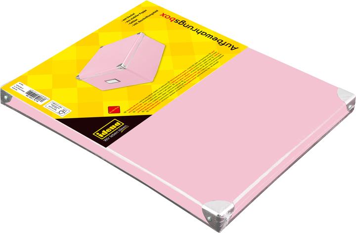 Actual product image Idena Box pink 35x28x17cm FSC-Rec