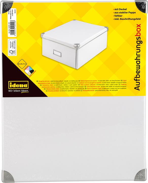 Actual product image Idena Box white 35x28x17cm FSC-Rec