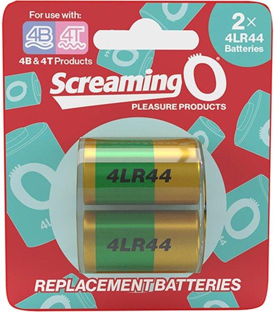 Actual product image Screaming O Size 4LR44 Batteries (LR4)