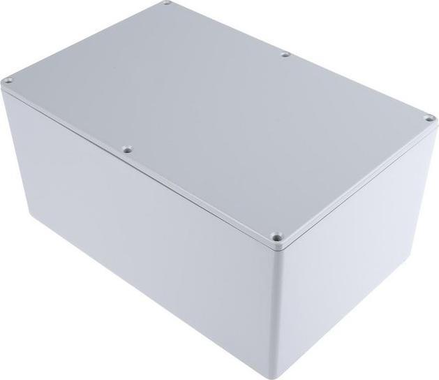 RS PRO Grey aluminium box,222.3x146x106.7mm (Housing)