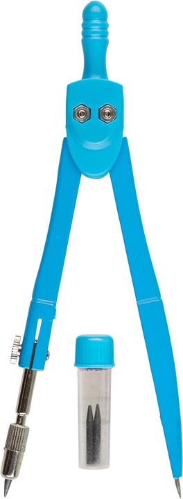 Actual product image Idena School compass light blue