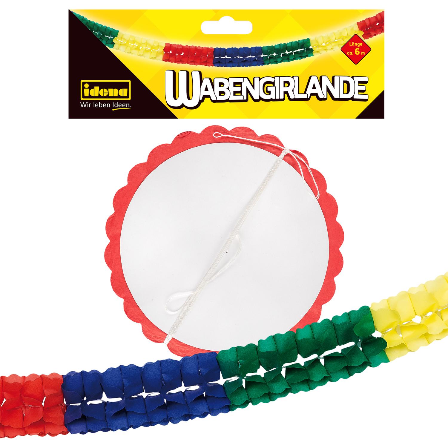 Idena Wabengirlande 6m D17cm FSC-Mix