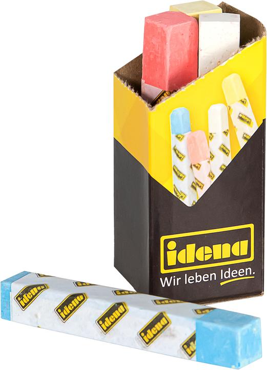 Produktbild Idena Tafelfolie schwarz 45x200cm,+4 Kreiden sort.