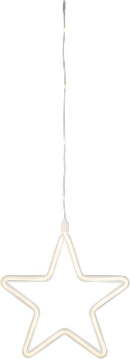 Actual product image Idena LED Star 23x23cm warm white 6h Timer (0.23 m)