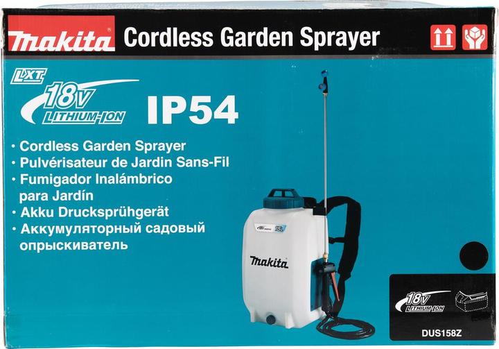 Productafbeelding Makita DUS158Z Tuinspuit Rugzak Tuinspuit 15 l (15 l)