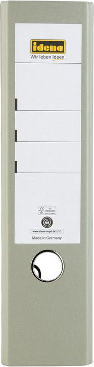 Actual product image Idena Folder A4 grey 8cm cloud marble FSC mix (A4, 80 mm, 1 Piece)