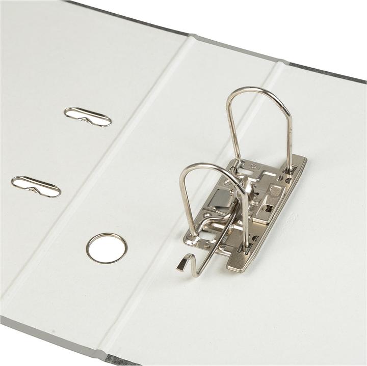 Actual product image Idena Folder A4 grey 8cm cloud marble FSC mix (A4, 80 mm, 1 Piece)