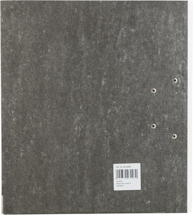 Actual product image Idena Folder A4 white 8cm cloud marble FSC mix (A4, 80 mm, 1 Piece)