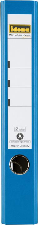 Produktbild Idena Ordner A4 blau 5cm Wolkenmarmor FSC-Mix (A4, 50 mm, 1 Stück)