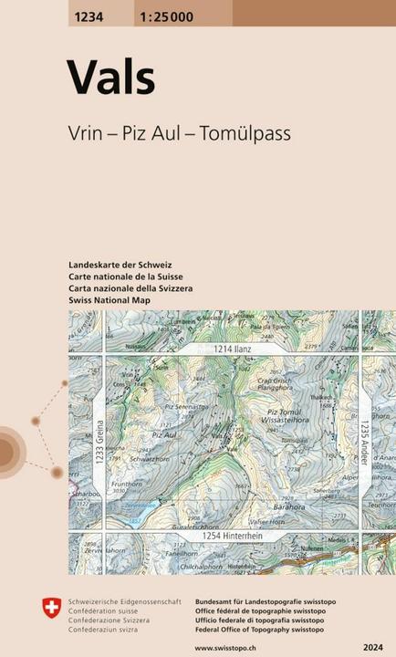 LANDESKARTE 1:25 000 - Normalblatt