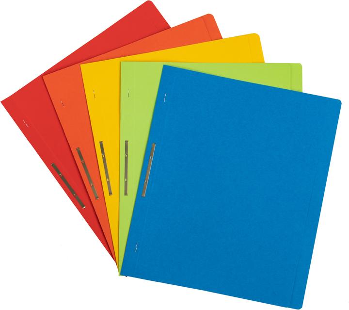 Produktbild Idena Kartonschnellhefter 2x5 Intensivfarben (A4, 10x)