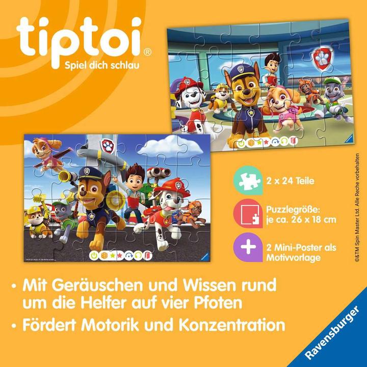 Productafbeelding tiptoi PfkE Paw Patrol '22 2x24p (Duits)
