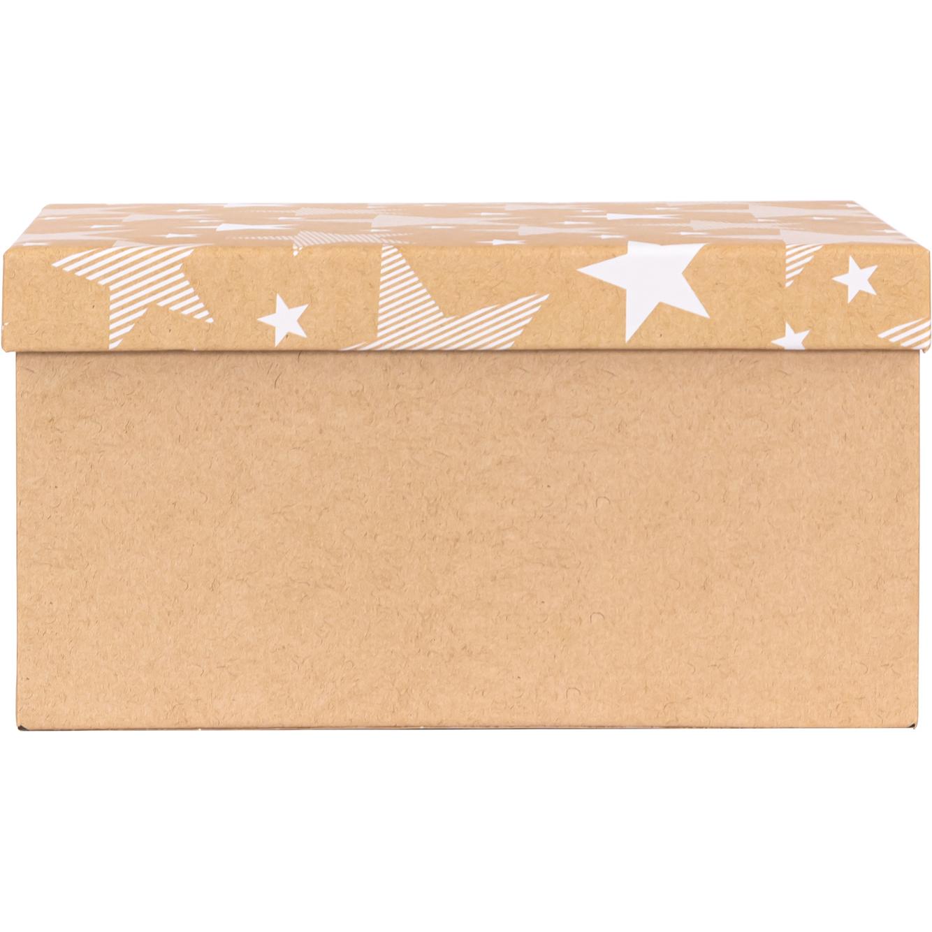 Idena, Geschenkverpackung, Geschenkbox Stern 27x27x15cm FSC-Mix (Geschenkbox)