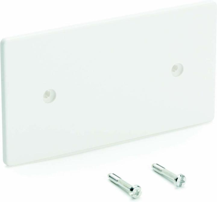 Image du produit OBO Bettermann Couvercle cache trou SL 9010, PC/ABS, 6132199