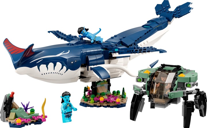Immagine prodotto LEGO Payakan il Tulkun e il vestito di granchio (75579, Avatar LEGO)