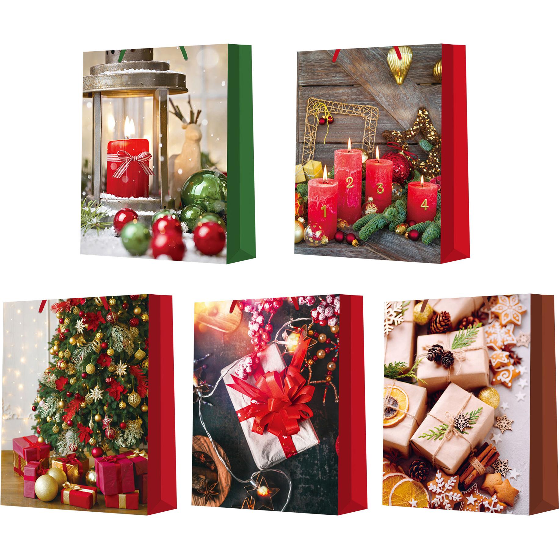 Idena, Geschenkverpackung, Geschenkt. FSC-Mix WH classic XL 33x10x41cm (Geschenktüte)