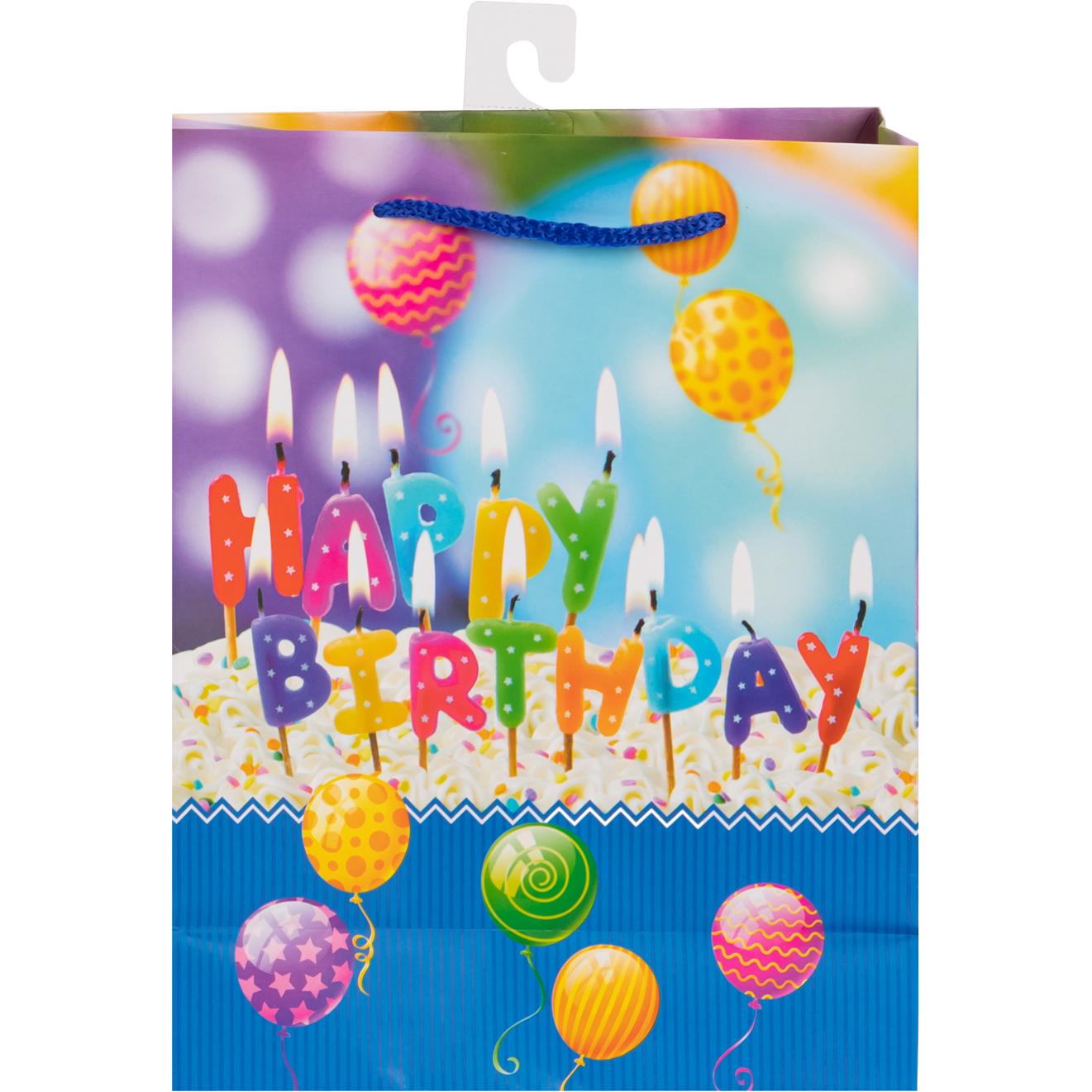 Thumbnail - Idena, Geschenkverpackung, Geschenkt. FSC-Mix H. Birthday, M 23x18x8cm (Geschenktüte, 1 x)