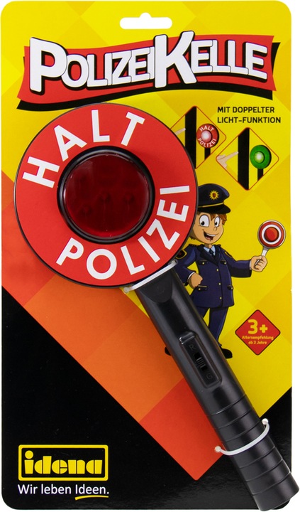 Actual product image Idena Police ladle double light function