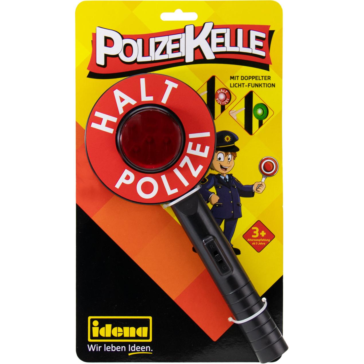 Idena Polizei Kelle doppelte Lichtfunktion (40159)