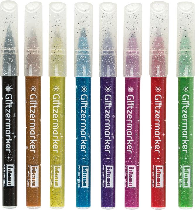 Produktbild Idena Glitzermarker 8 Farben (8x)