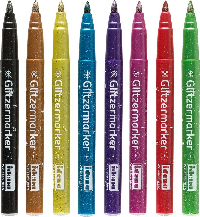 Produktbild Idena Glitzermarker 8 Farben (8x)