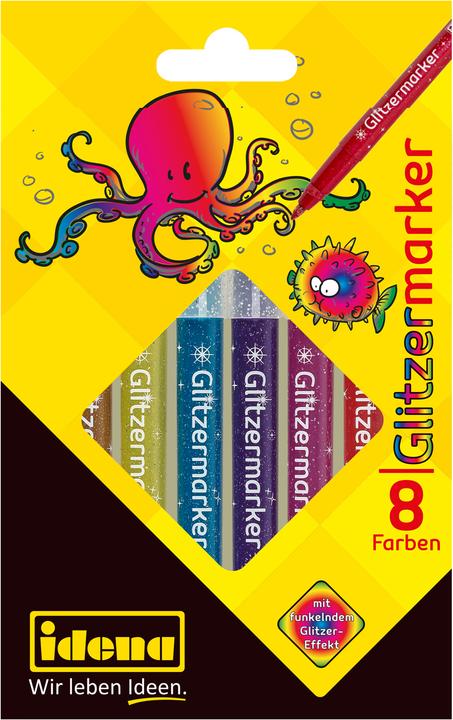 Produktbild Idena Glitzermarker 8 Farben (8x)