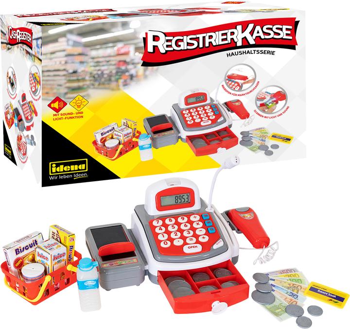 Actual product image Idena Cash register with light and sound