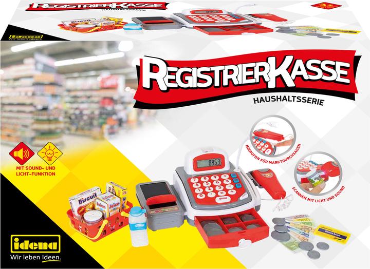 Actual product image Idena Cash register with light and sound