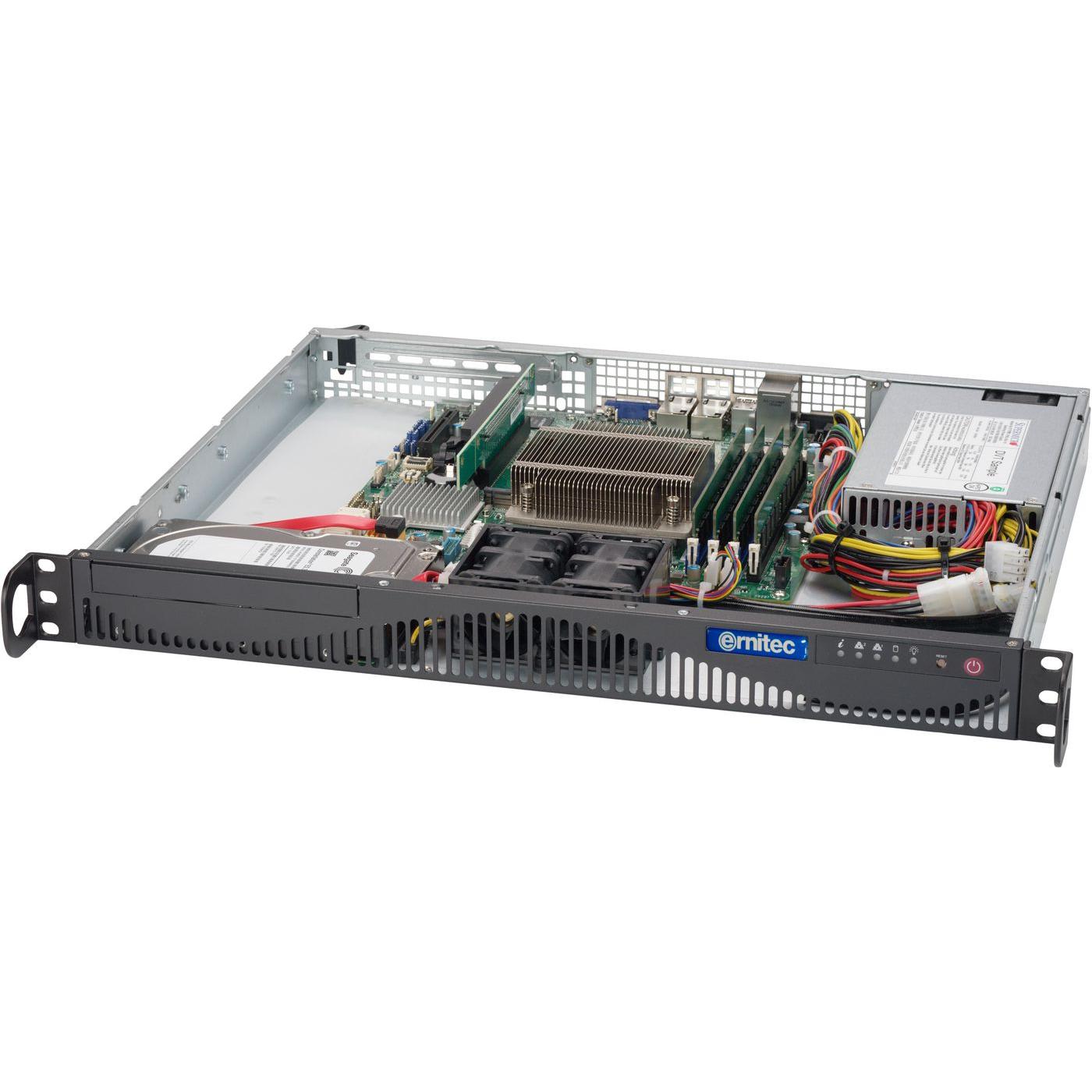 Ernitec 1U Server - (16 GB, Rack Server), Server