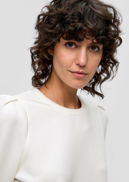 Produktbild s.Oliver Sweatshirt Kurzarm-Shirt aus Scuba (48)