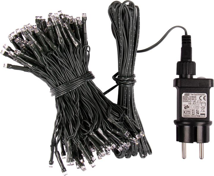 Actual product image Idena LED light chain 200 warm white for outside (0.90 m)