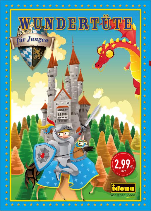 Produktbild Idena Wundertüte für Jungen, ca.20,5x29cm (Geschenktüte, 1 x)