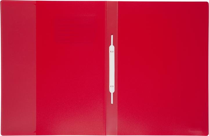 Actual product image Idena Quick file f. A4 PP translucent red (A4, 1 x)
