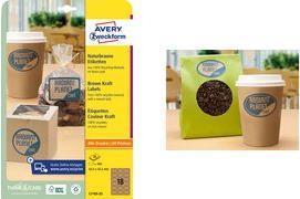 Actual product image Avery Zweckform labels